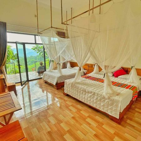 Homestay Khanh Dang Lac Son Eksteriør billede