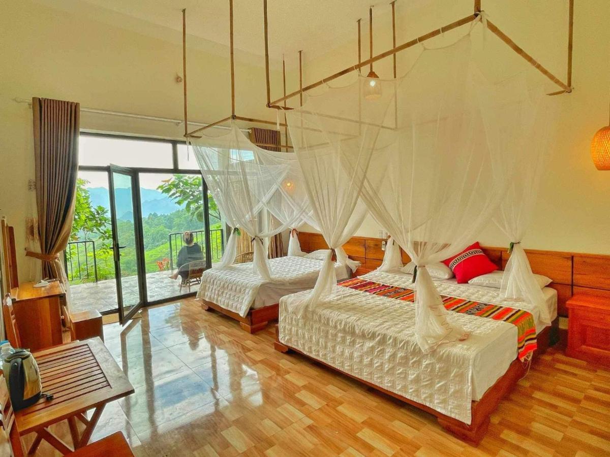 Homestay Khanh Dang Lac Son Eksteriør billede