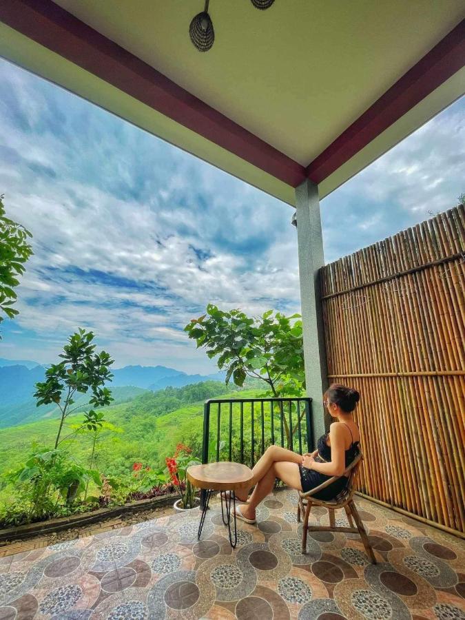 Homestay Khanh Dang Lac Son Eksteriør billede